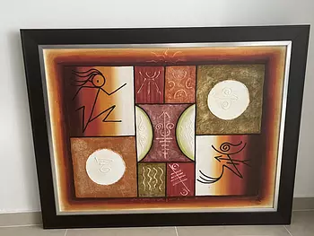 decoración y accesorios - Vendo bellísimo cuadro grande