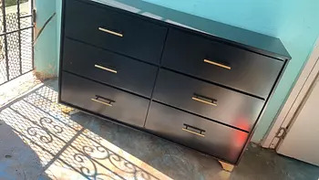 muebles y colchones - Canojera en color negro moderno 
