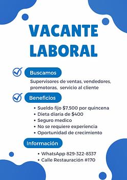 empleos disponibles - Solo para Santiago de los Caballeros!