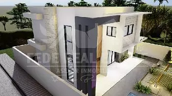 casas vacacionales y villas - VILLA DE 2 NIVELES CON 3 HABITACIONES Y PISCINA - LAS TERRENAS