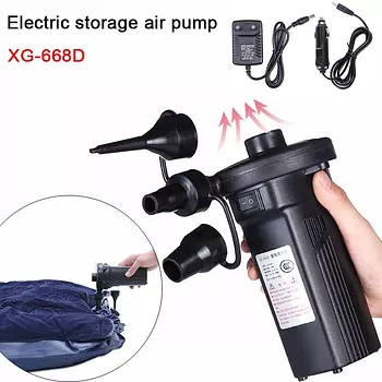 otros electronicos - Bomba de aire electrica recargable