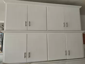 muebles y colchones - Gabinetes modernos blanco 