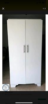 muebles y colchones - Armario pequeño blanco 