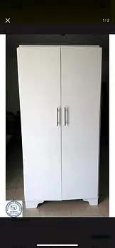 muebles y colchones - Armario pequeño blanco 