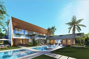 casas vacacionales y villas - Venta de Villa de lujo en cap Cana Republica dominicana con 2,501.58mts