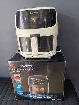 cocina - freidora Eléctrica ⚡️ LIVIN 8L 