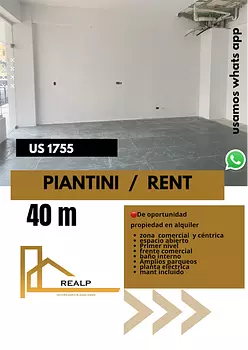 oficinas y locales comerciales - Local en Piantini