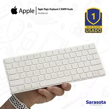 accesorios para electronica - Apple Magic Keyboard 2 A1644 Usado