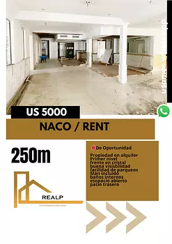 oficinas y locales comerciales - Local en Naco primer nivel 