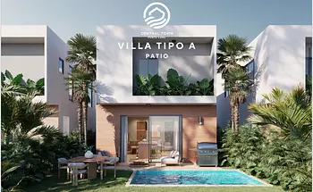 casas vacacionales y villas - venta de villas en punta cana a 2 minutos del downtown Punta cana 