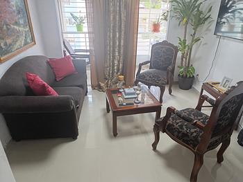 muebles y colchones - Juego de sala o muebles en caoba