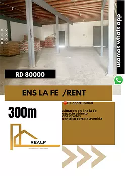 oficinas y locales comerciales - Almacén en ensanche la Fe 