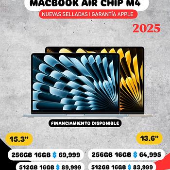 computadoras y laptops - MacBook Air M4 13" & 15" VARIEDAD DE MODELOS Y PRECIOS👇🏻