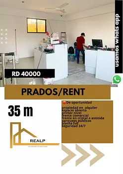 oficinas y locales comerciales - Local en primer nivel prados