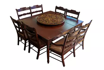 muebles y colchones - Mesa de Comedor para 8 Personas