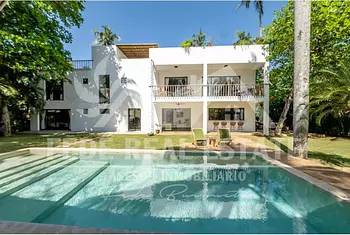 casas vacacionales y villas - VILLA AMUEBLADA DE 5 HABITACIONES CERCA DE LA PLAYA - LAS TERRENAS