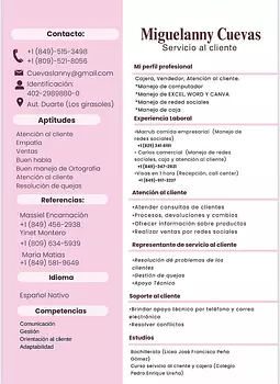 candidatos - Busco empleo como servicio al cliente, secretaria, recepcionista o caja 