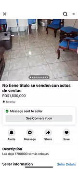 casas - No tiene título se venden con actos de ventas una 