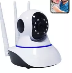camaras y audio - Camara Robotica Giratoria Wifi 2MP HD, Audio Bidir