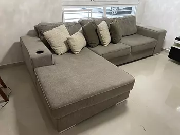 muebles y colchones - Venta de mueble en L - Espacioso y elegante, en excelente estado