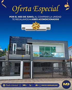 casas - Se Vende Casa de lujo con piscina ubicada en Prado Oriental, Aut. de San Isidro