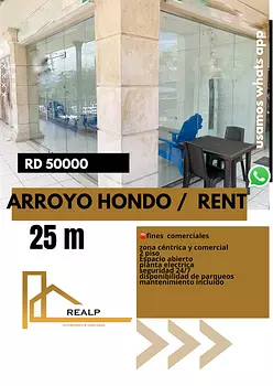oficinas y locales comerciales - Local comercial en Arroyo hondo