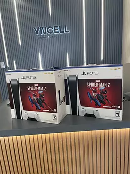 consolas y videojuegos - CONSOLA PLAYSTATION 5 DE DISCO CON JUEGOS(SPIDERMAN)