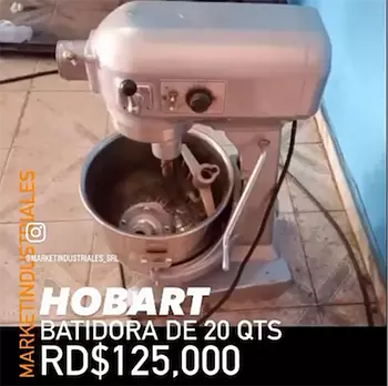 servicios profesionales - HOBART✅ 
BATIDOR DE 20 QTS