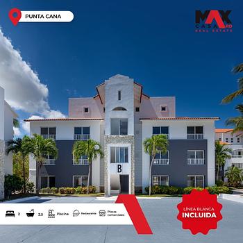 apartamentos - Apartamentos listos Ub. en punta cana|2 hab| Desde US$191,850