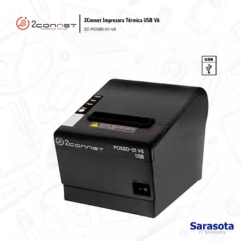 accesorios para electronica - Connet Impresora Térmica USB Nueva Versión V6
