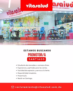 empleos disponibles - Promotor 