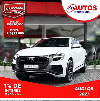 carros - Audi Q8 2021