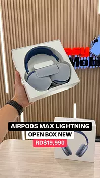 camaras y audio - AIRPODS MAX LIGHTNING OPEN BOX NEW 