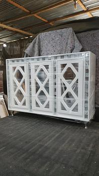 muebles y colchones - Mesa credenza moderna 