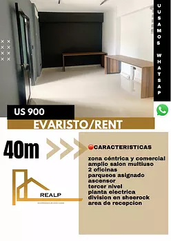 oficinas y locales comerciales - Local céntrico en evaristo