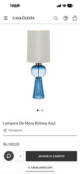decoración y accesorios - Lampara de mesa nueva