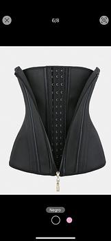 ropa para mujer - Faja reductora de cintura con zipper