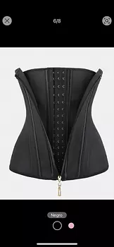 ropa para mujer - Faja reductora de cintura con zipper