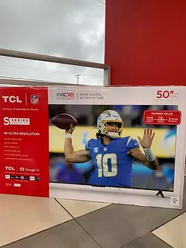 tv - TCL DE 50 PULGADAS GOOGLE TV CONTROL POR VOZ 2025