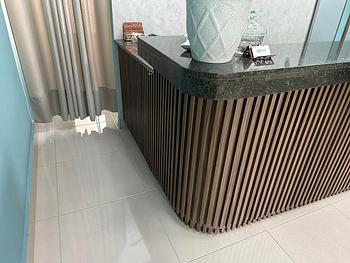 articulos de oficina - Counter grande con tope de granito 