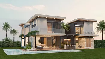 casas vacacionales y villas - Venta de Villa de lujo cap Cana punta cana 1571mts con piscina zona turística
