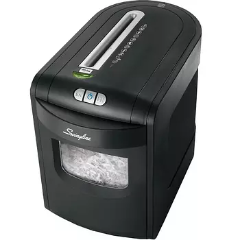 impresoras y scanners - TRITURA DE PAPEL SWINGLINE GBC EX10-06, 10 HOJAS  A LA VEZ,CORTE SUPER CRUZADO, 