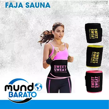 deportes - Faja adelgazante Sweet Sweat para cintura unisex ejercicio sauna caliente sudor