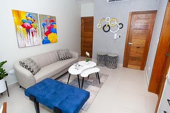 apartamentos - Apartamento 1Hab Amueblado Moderno c/Lounge, Lobby
