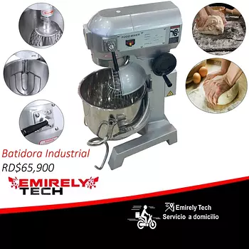 equipos profesionales - Batidora mezcladora industrial para reposteria panaderia hoteleria