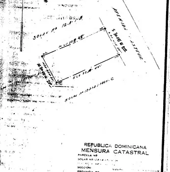 solares y terrenos - Solar en venta de 890 metros, Gazcue, Distrito Nacional (R.E)