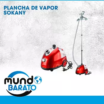 electrodomesticos - Plancha a vapor vertical sokany vaporizador ideal ropa paca