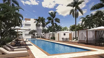 apartamentos - Bavaro/Punta Cana, apartamento 2 Hab, piscina, Gym