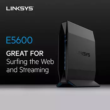 impresoras y scanners - ROUTER WIRELESS LINKSYS E5600, DUAL BAND - 2.4GHZ / WIFI 5 /HASTA 1.2 GBPS / 5.0