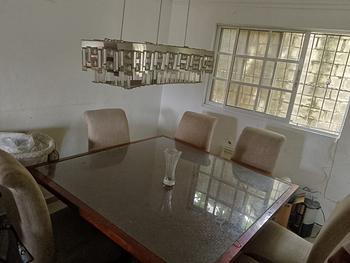 muebles y colchones - COMEDOR 8 SILLAS, ILUMEL